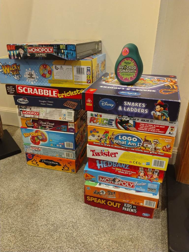 image for Board games job lot