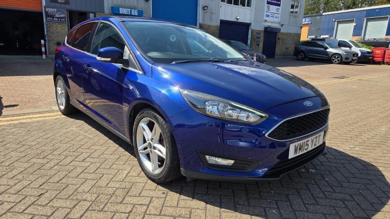 2015 Ford Focus 1.0T 125ps EcoBoost s/s Zetec, ONLY 58,017 MILES, ONLY £20 TAX