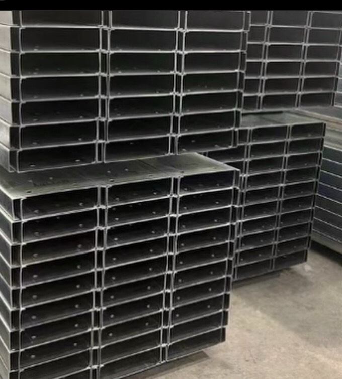 C sections galvanised steel 6m Long 