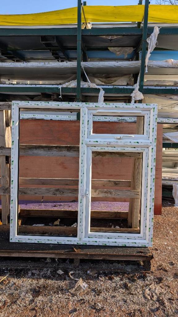 image for White UPVC window frame 