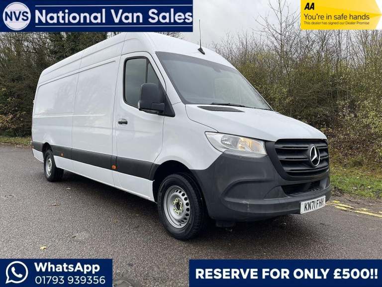 2021 Mercedes-Benz Sprinter 2.0 315 CDI Progressive RWD L3 H2 Euro 6 (s/s) 5dr PANEL VAN Diesel M...