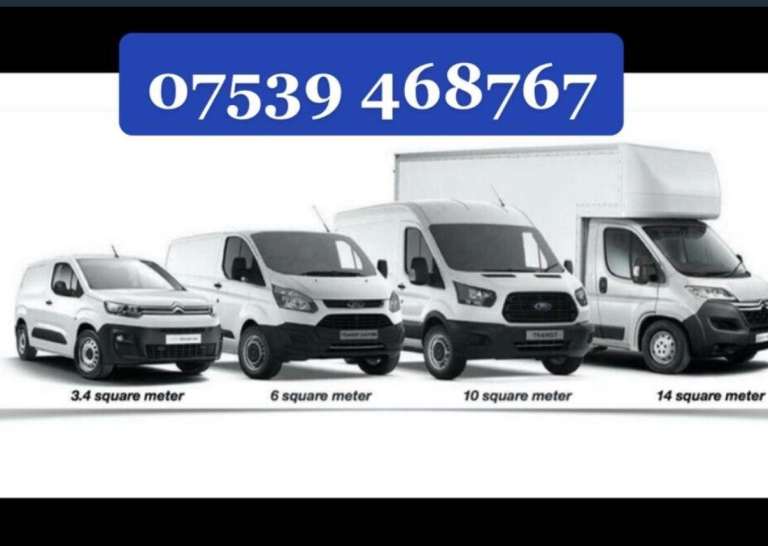 🚚MAN & VAN HOUSE REMOVAL LUTON TRUCK MOVING and HIRE SOFA BED FRIDGE DELIVERY SERVICE WITH A DRIVER