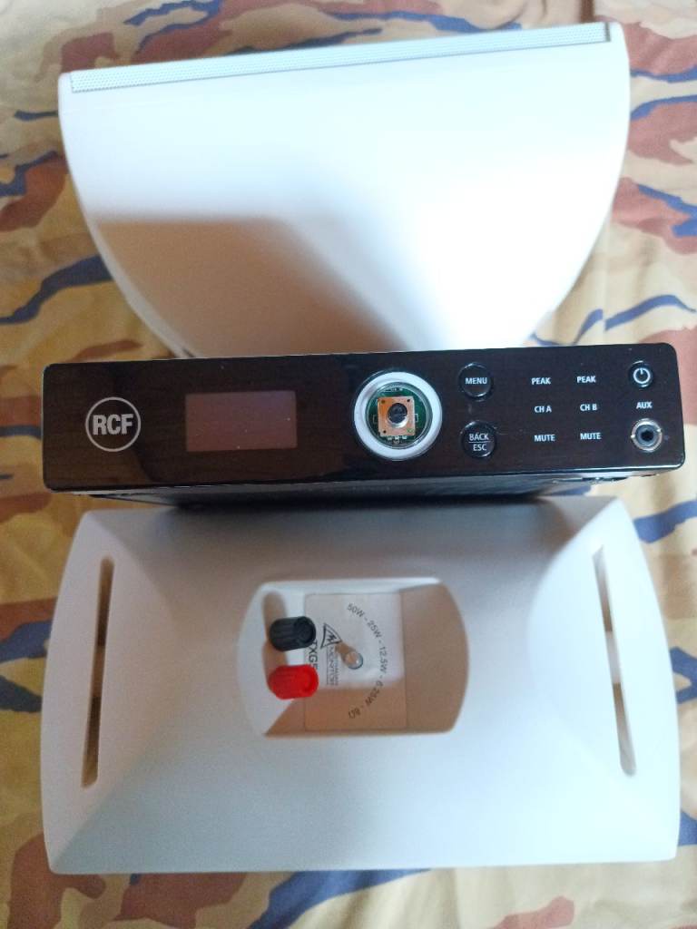 RCF DMA 82 Class-D DSP Matrix Amp + Australian Monitor Speakers