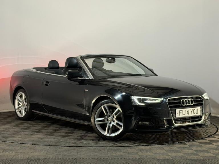 2014 AUDI A5 S LINE 2.0 PETROL TFSI CABRIOLET CONVERTIBLE 1 PREVIOUS OWNER