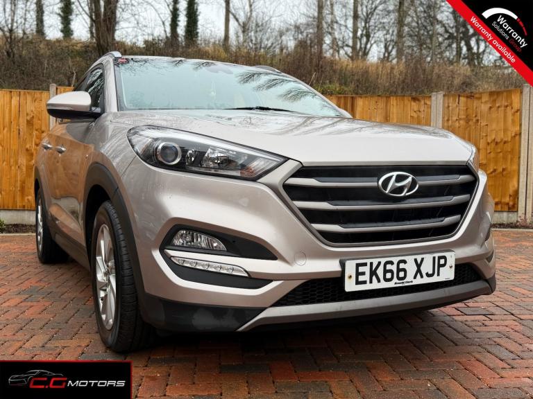 HYUNDAI TUCSON 1.7 TUCSON SE 1.7 D 116PS BD +FSS White Manual Diesel 2016