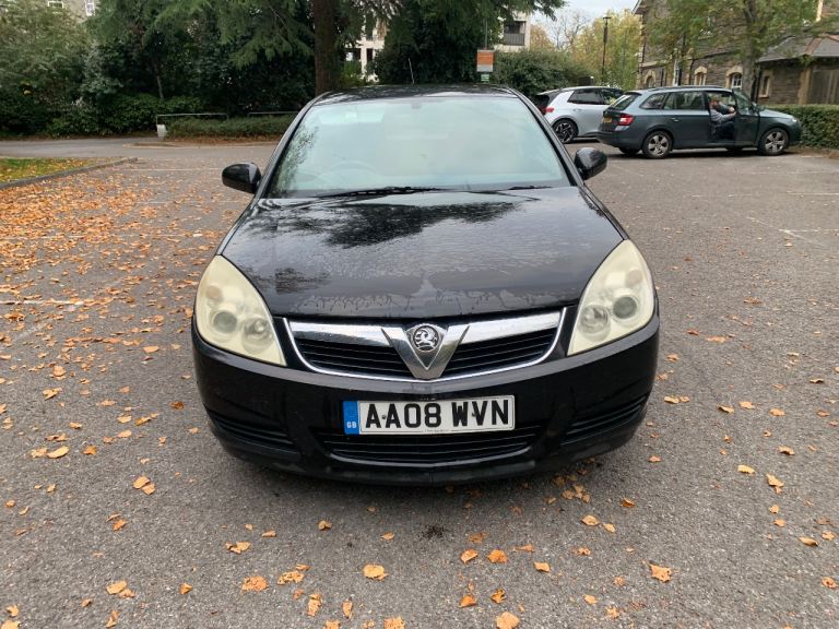 2008 BLACK VAUXHALL VECTRA 1.8 VVT LIFE PETROL MOT JUNE 2026
