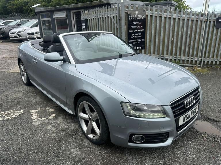 2011 Audi A5 TDI QUATTRO S LINE Convertible Diesel Automatic
