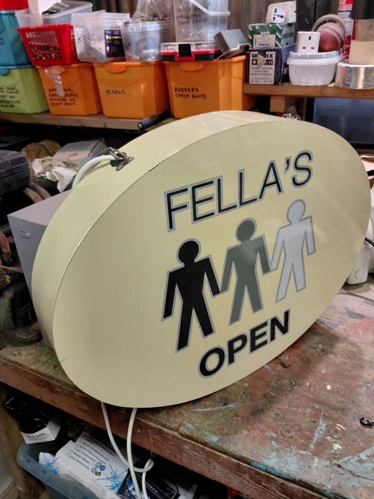 SHOP SIGN..