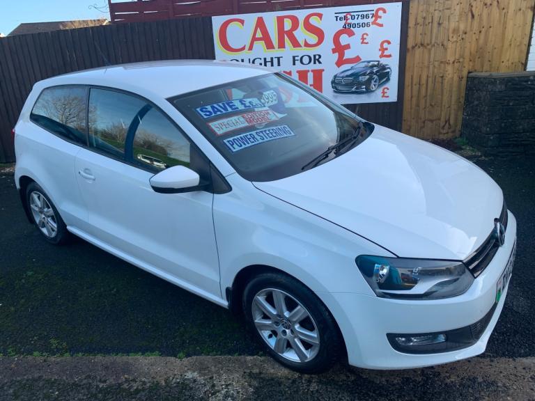 2012 Volkswagen Polo 1.2 70 Match 3dr HATCHBACK Petrol Manual
