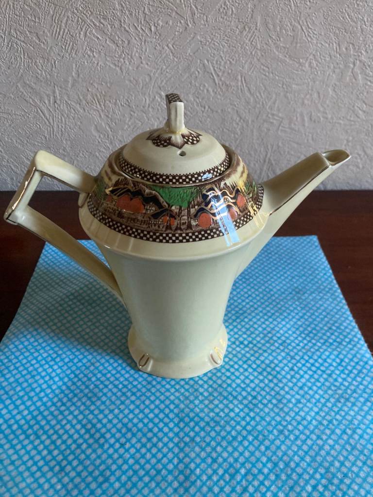 Classic Art Deco Myott Son and Co Hanley coffee pot reasonable offers accepted