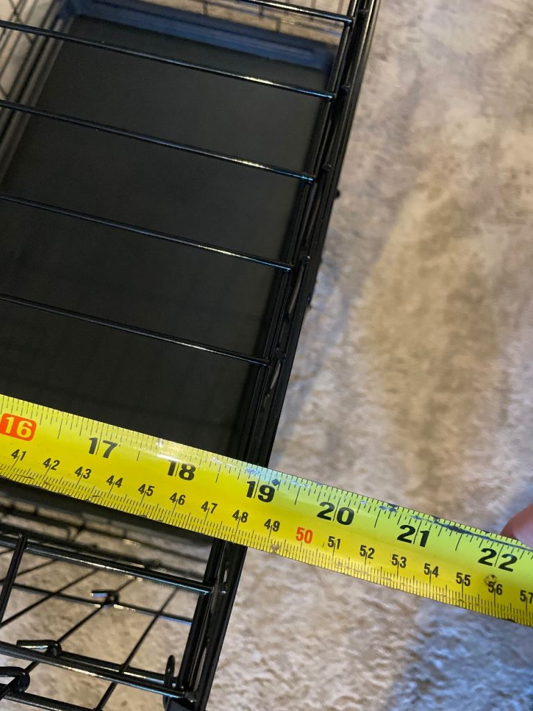 Dog Crate Medium – Black Wire, Good Condition brand new 