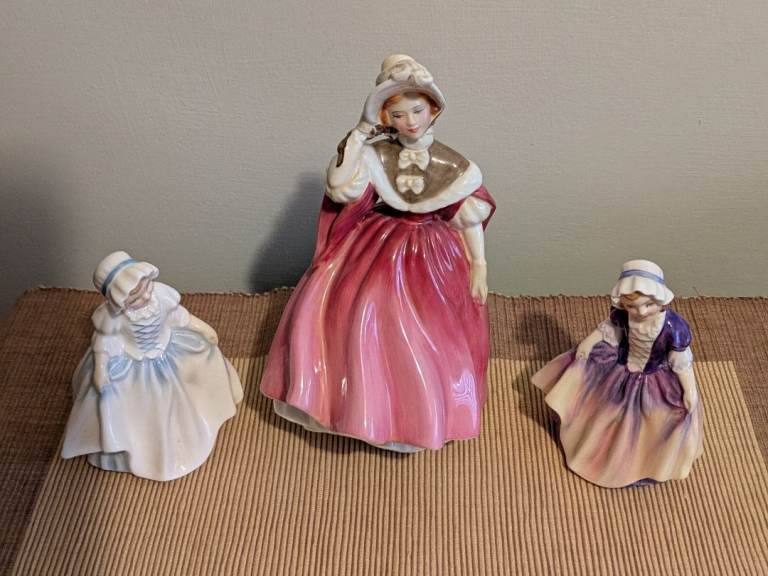 Three Royal Doulton figurines