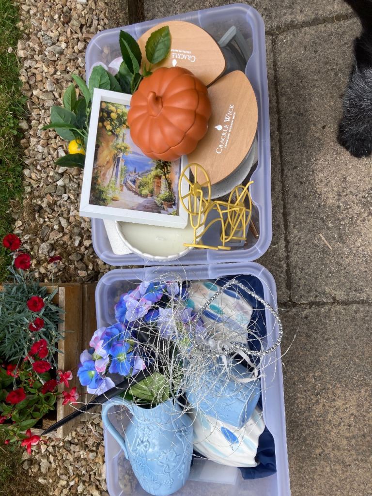Job Lot of Home Decor & Storage Bins