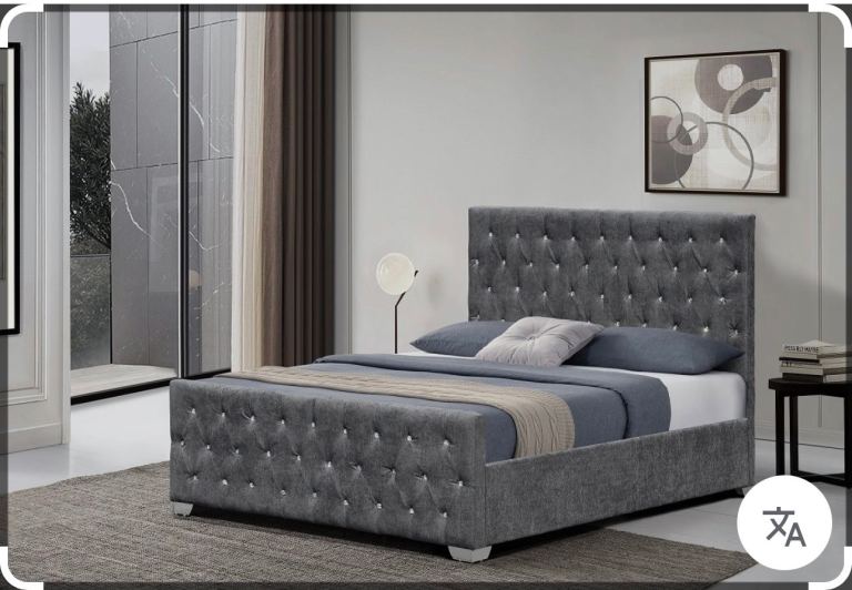 Double King size Bed with mattres
