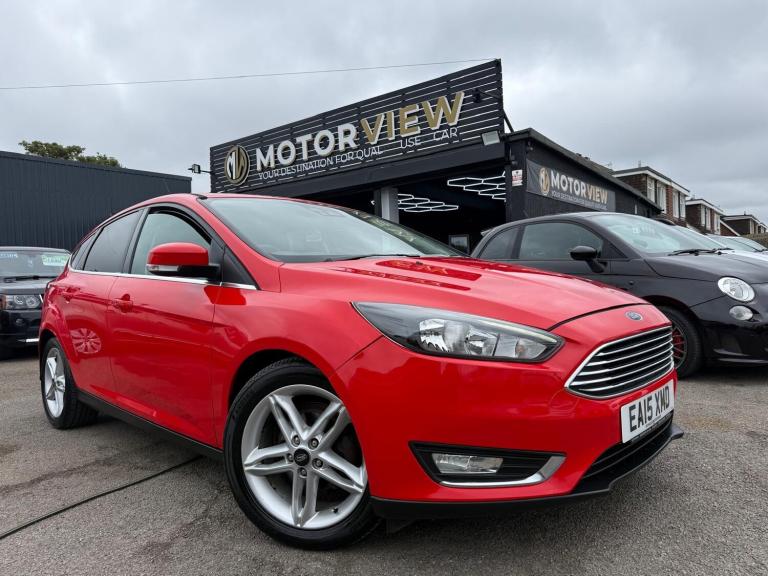2015 Ford Focus 1.6 125 Titanium 5dr Powershift HATCHBACK Petrol Automatic