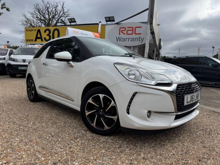 2016 DS Automobiles DS 3 1.6 BlueHDi Elegance Euro 6 (s/s) 3dr Hatchback Diesel Manual