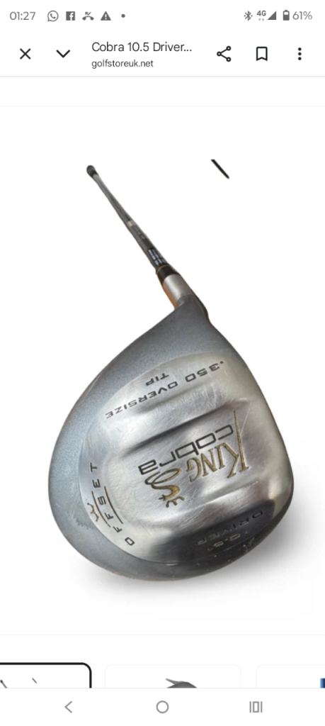 King Cobra left handed driver