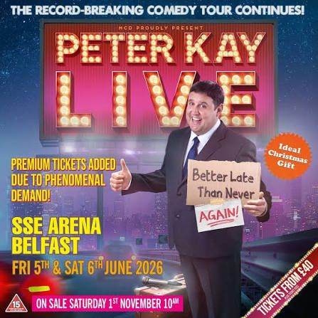Peter kay ticket sell or swap