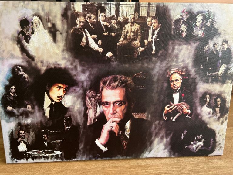 Godfather picture canvas for sell 
