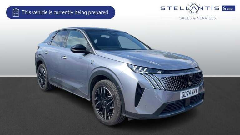 2025 Peugeot 3008 1.2 GT SUV 5dr Petrol Hybrid e-DSC6 Euro 6 (s/s) (136 ps) SUV Hybrid Automatic