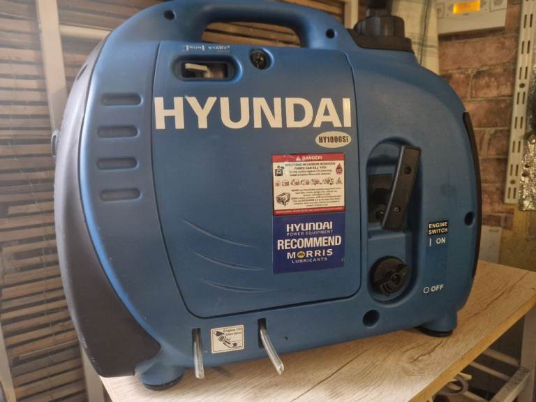 Hyundai Inverter Generator HY1000Si – excellent Condition