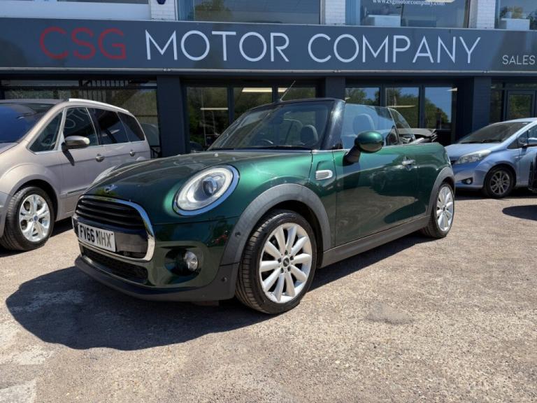  Mini Convertible 1.5 Cooper 2dr Auto - FFSH - HEATED 1/2 LEATHER - R/SENSORS