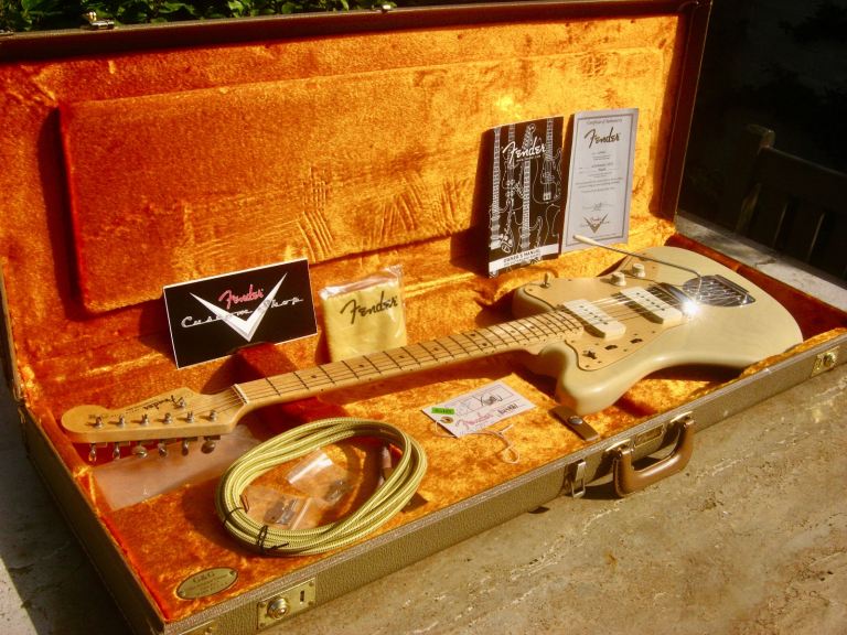 ♚1 OF 1!♚SUBLIME 2008 Fender Custom Shop '59 NOS Jazzmaster♚BLONDE♚ASH♚Maple Cap♚ FREE POST !