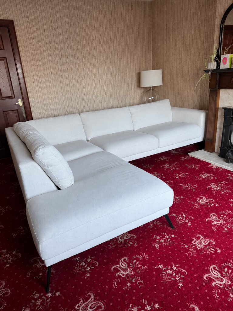 DFS Lexia right hand facing arm open end corner sofa