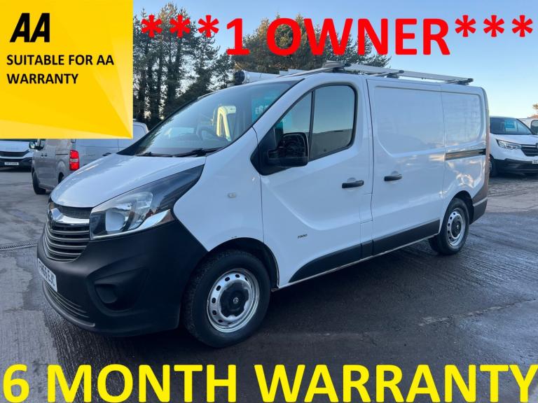 2017 Vauxhall Vivaro 2900 1.6CDTI 95PS ecoFLEX H1 Van PANEL VAN Diesel Manual