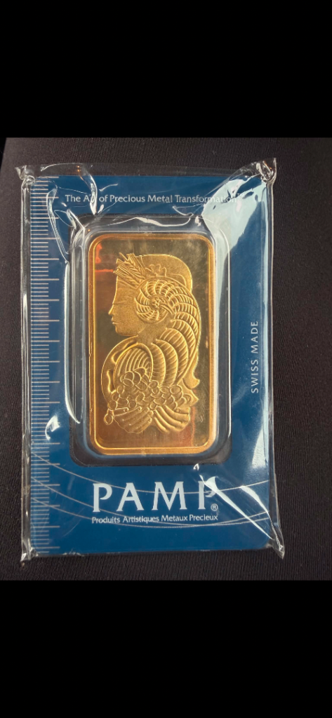 Suisse Gold bar 50g fine gold 999.9
