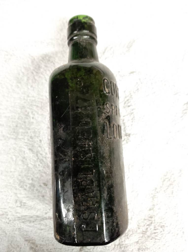 Vintage Gordon's gin bottle 