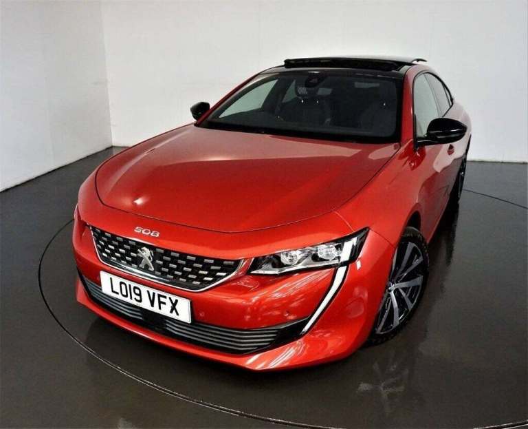 2019 Peugeot 508 1.5 BlueHDi GT Line Fastback 5dr Diesel EAT Euro 6-ULTIMATE RED-PANORAMIC R Hatc...