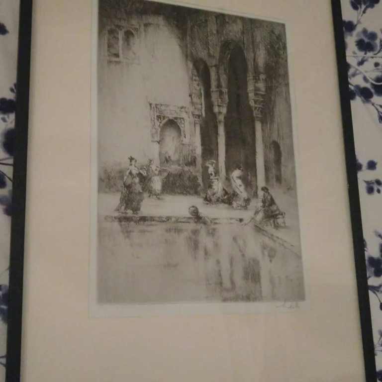 Sydney MacKenzie Litten Etching 