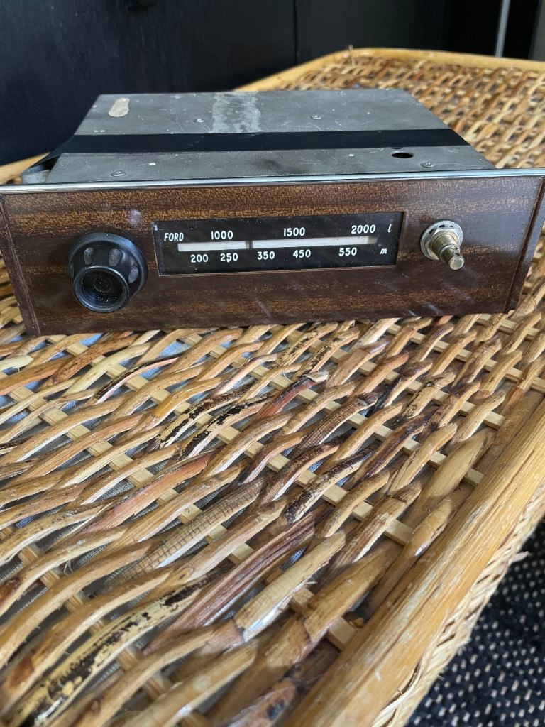 Vintage Ford mk1 cortina Car Radio 