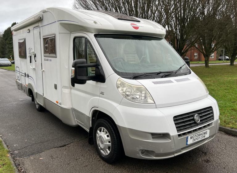 Burstner T700 Salano, 2009, 2 berth rear washroom coachbuilt motorhome