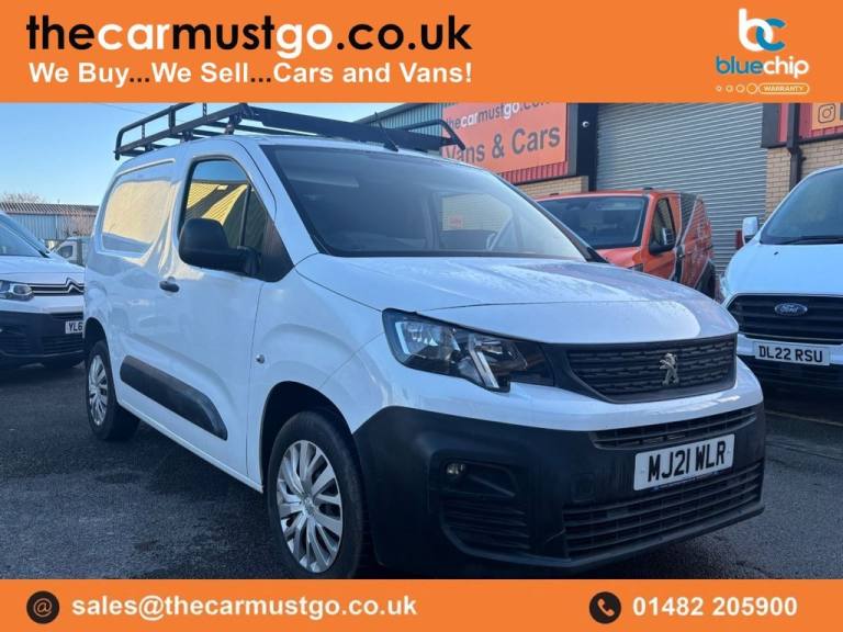 2021 Peugeot Partner 1.5 BlueHDi 1000 Professional Standard Panel Van 5dr Diesel Manual SWB Euro ...