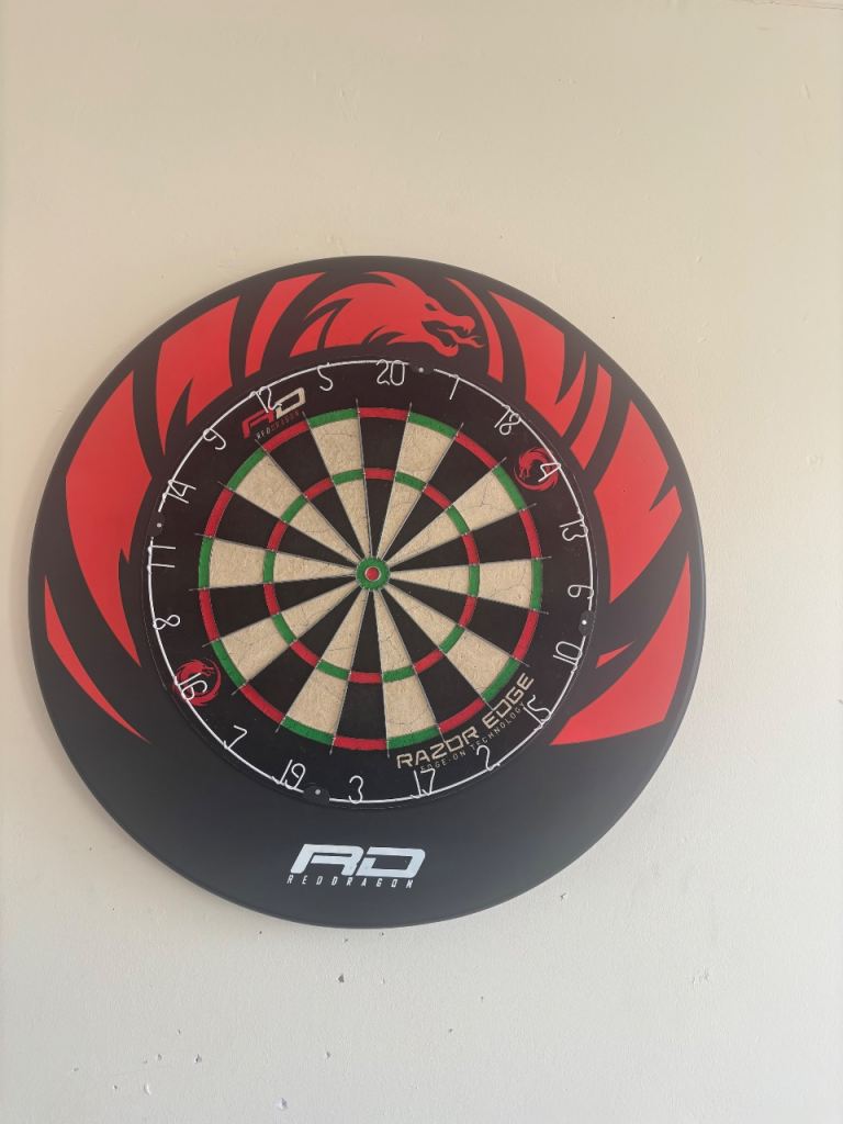 Full darts setup