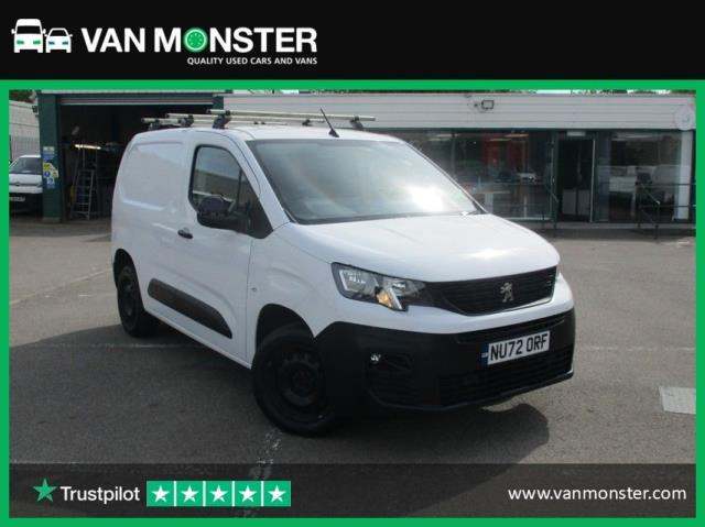 2022 Peugeot Partner 1000 1.5 BlueHDi 100 Professional Prem Van [6 Spd] PANEL VAN DIESEL Manual