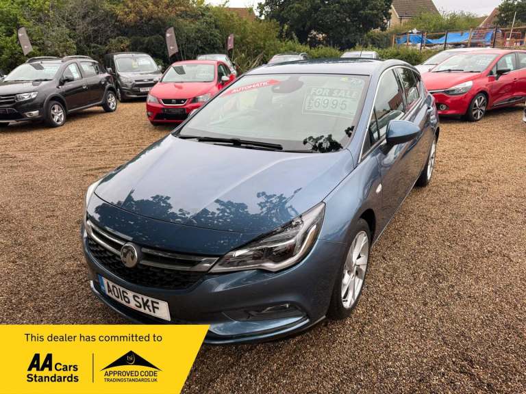 2016 Vauxhall Astra 1.4T 16V 150 SRi 5dr Auto HATCHBACK Petrol Automatic