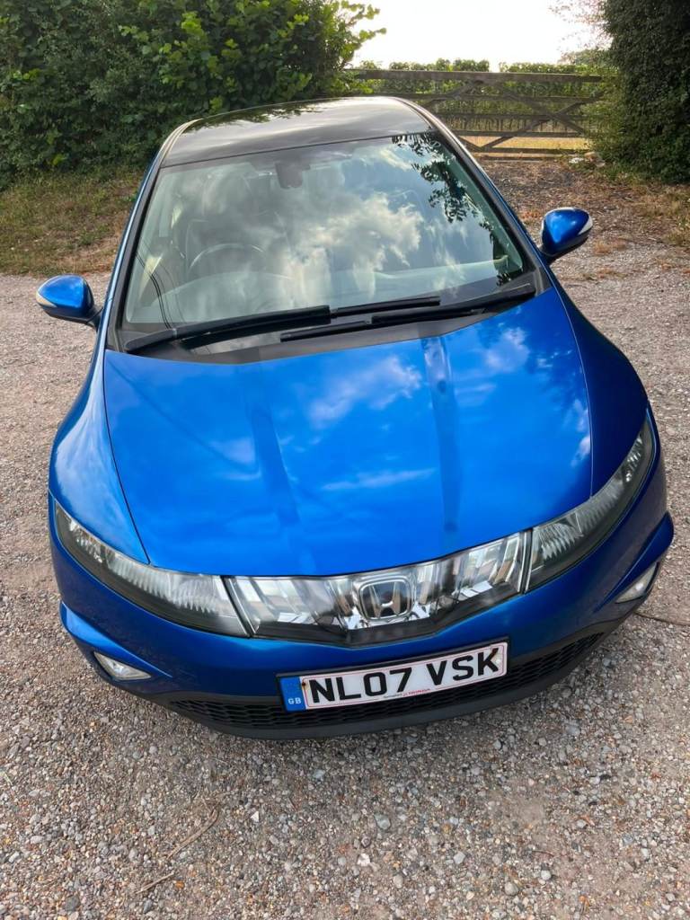 💙2007 Honda civic | 1.8 petrol | U.L.E.Z | Full Service History| AUX port | Suede interior