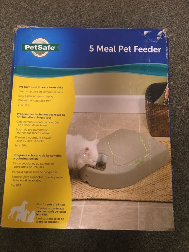 image for 5 way PetSafe automatic cat feeder