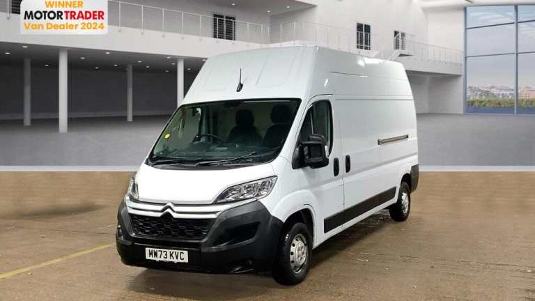 2023 Citroen Relay LWB L3H3 High Roof Enterprise 35 Air Con Nav Sensors EURO 6 Panel Van Diesel M...