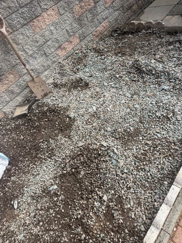 Mixed Grey garden stones free to collect