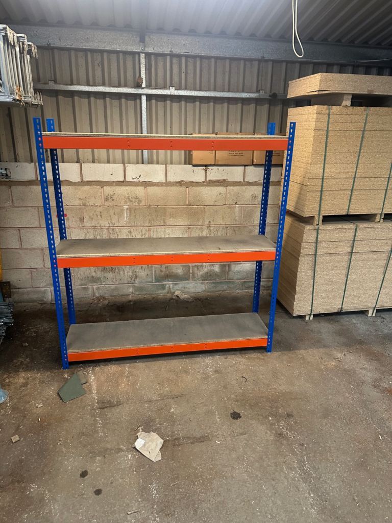 25 bays super heavy duty industrial long span shelving LIMITED OFFER ( pallet racking , storage )