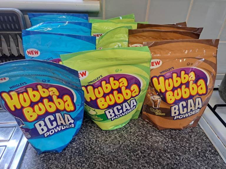 Hubba Bubba BCAA powders  x12 