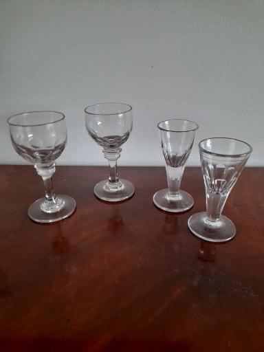2 pairs 19th century glasses