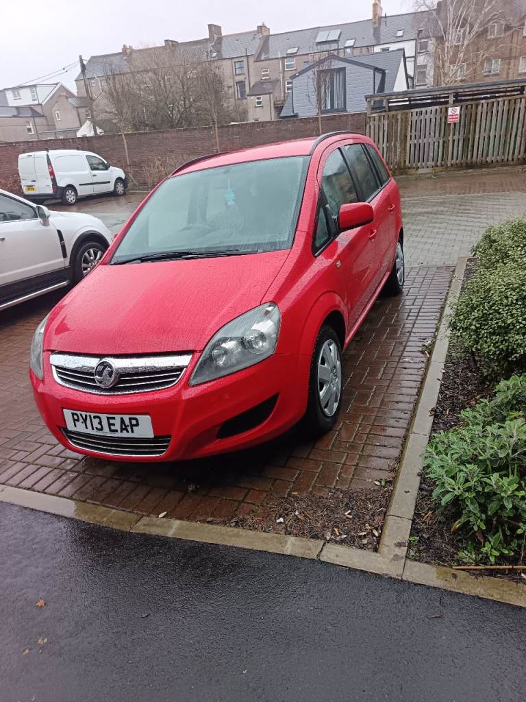 Vauxhall, ZAFIRA, MPV, 2013, Manual, 1598 (cc), 5 doors