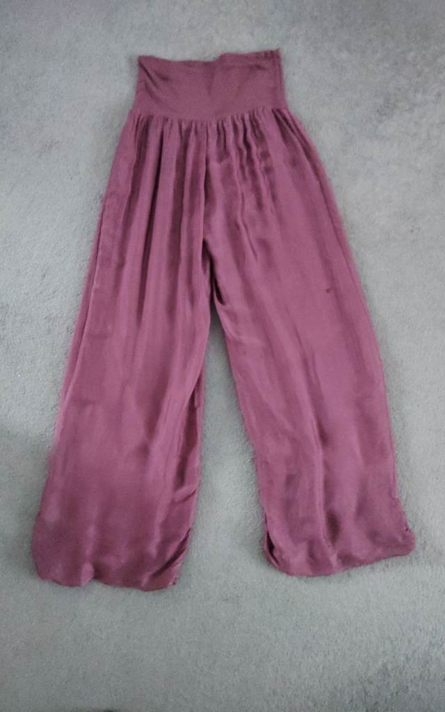 LADIES SILKY TROUSERS / HAREM PANTS