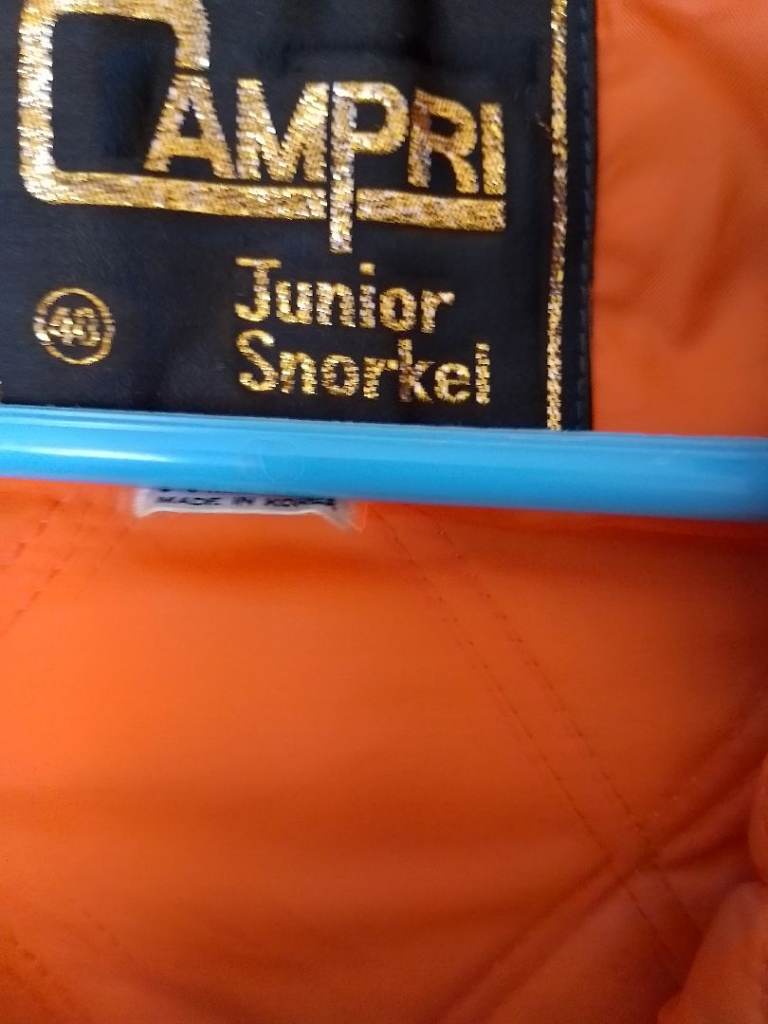 Retro snorkel 🤿 jacket 