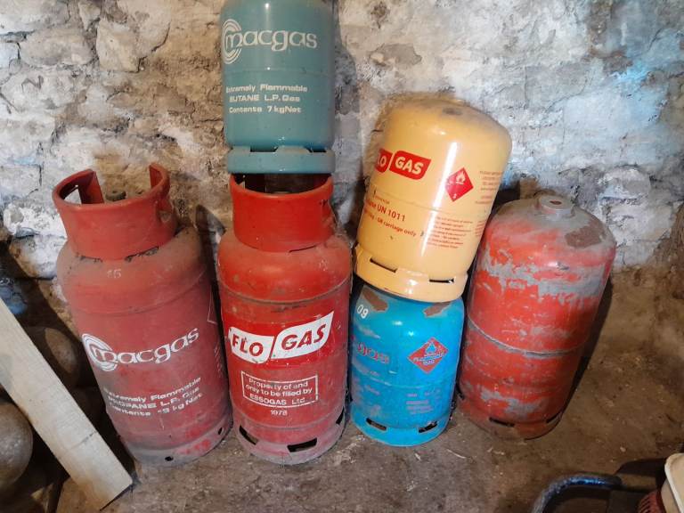 Gas bottles